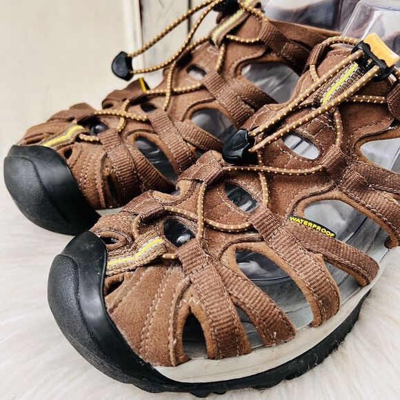 Keen Whisper Coffee Brown Closed Toe Hiking Outdoors Sandals - Womens Size 11 - Picture 2 of 8